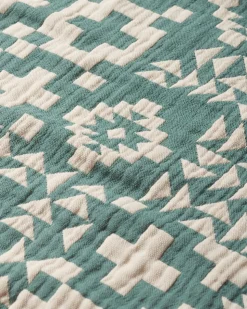 BLUE RIDGE ORGANIC COTTON BABY BLANKET