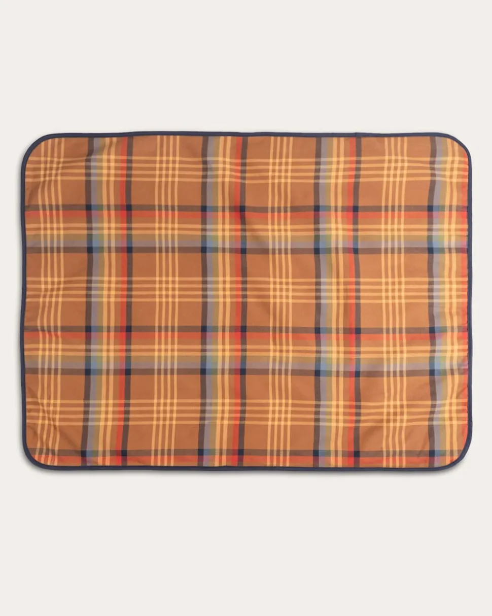 DESERT PLAID PET CRATE BLANKET