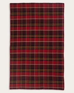 ECO-WISE WOOL PLAID/STRIPE BLANKET