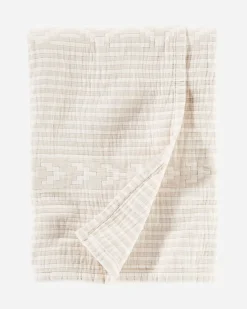 GANADO COTTON MATELASSE COVERLET