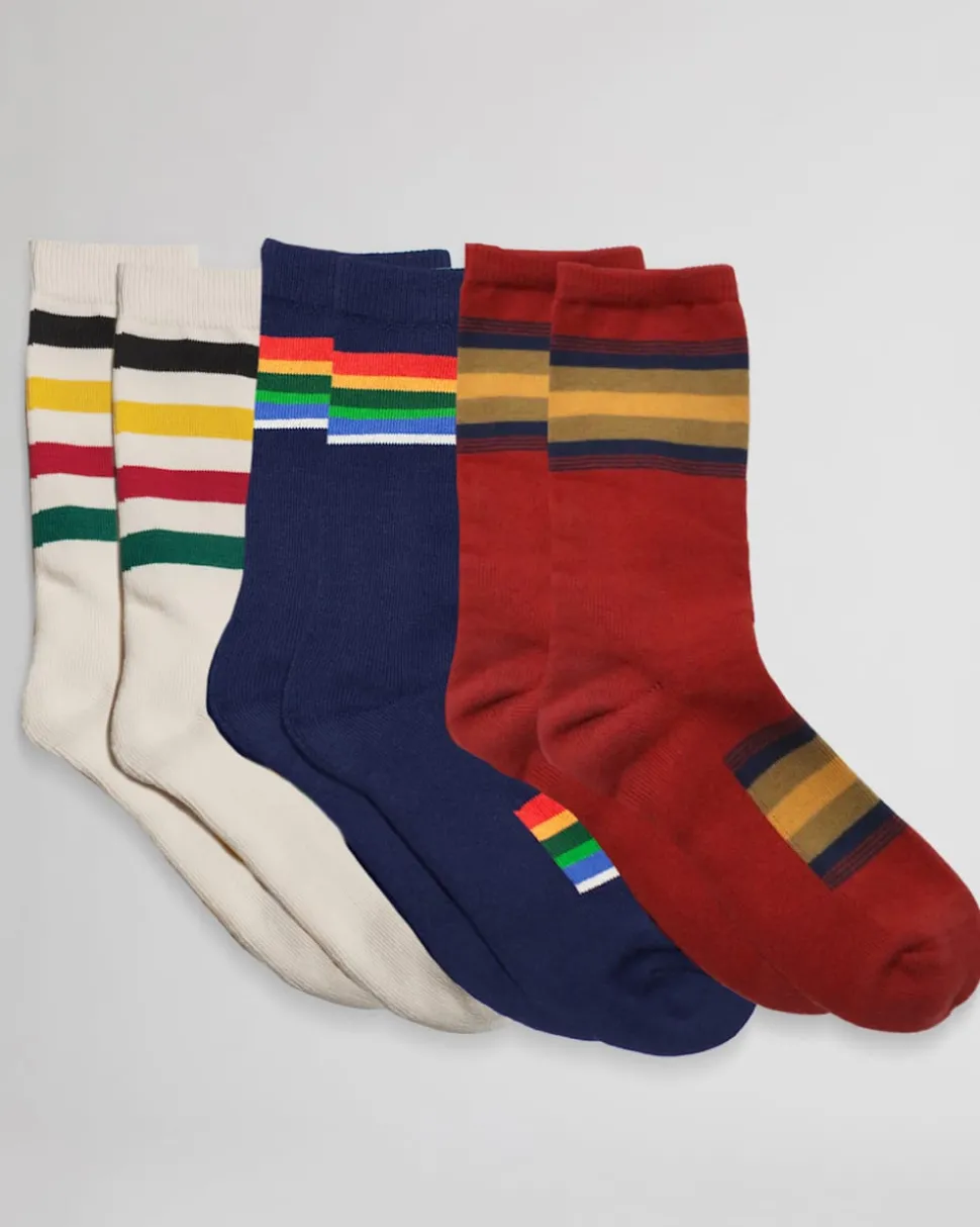 KIDS' 3-PACK NATIONAL PARK SOCKS GIFT BOX