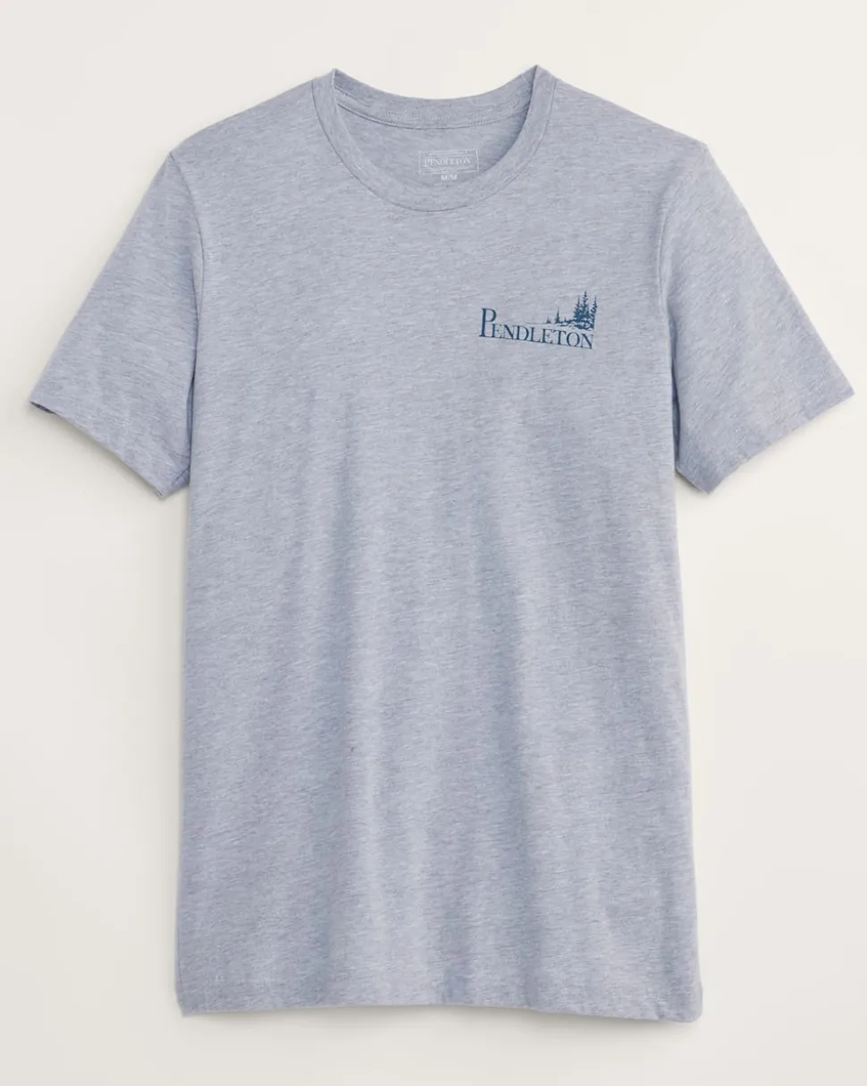 MEN'S OUTDOOR SUNSET GRAPHIC TEE