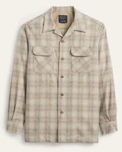 MEN'S PLAID BOARD SHIRT