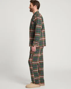 MEN'S PLAID FLANNEL PAJAMA SET
