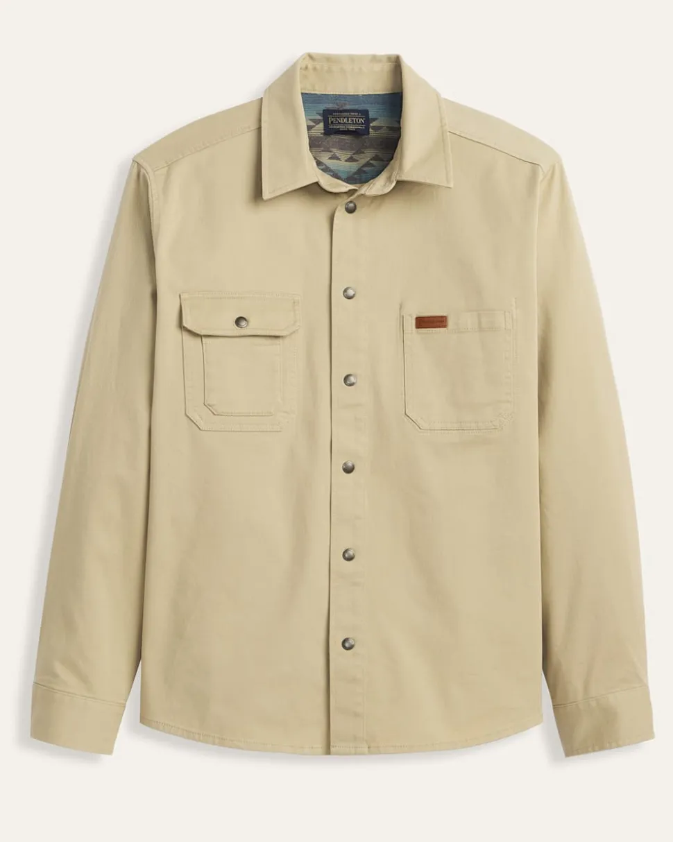 MEN'S TWILL WORK SHIRT