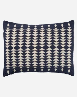 MIDNIGHT NOVA COTTON MATELASSE SHAM