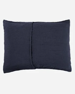 MIDNIGHT NOVA COTTON MATELASSE SHAM