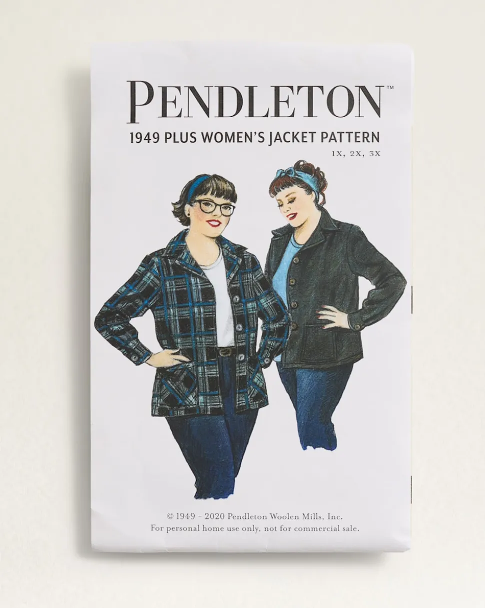 WOMEN'S 1949 JACKET PATTERN - PLUS